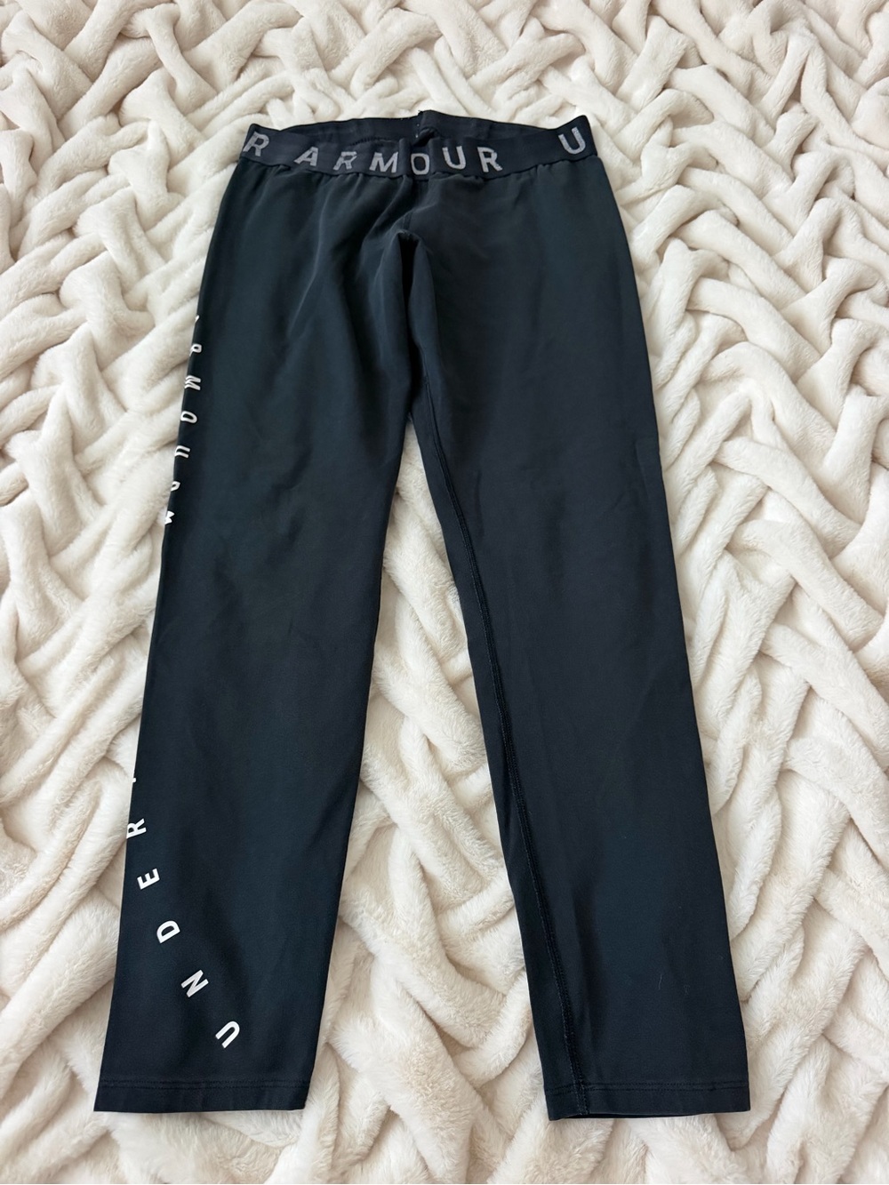 Under Armour Black Logo Jogger Tights